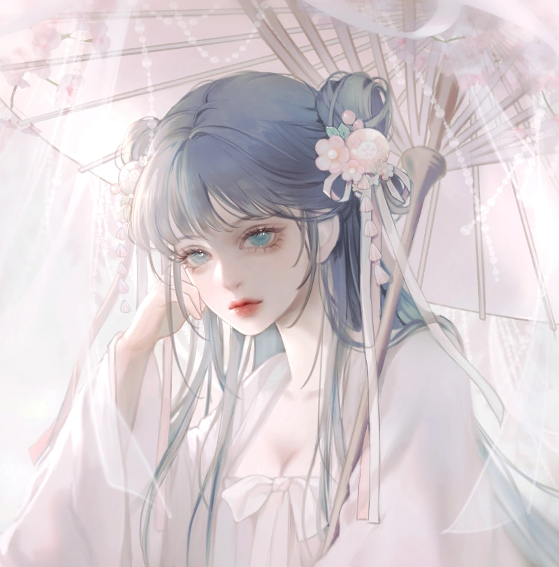 古风女生动漫头像|谁也无法预知明天