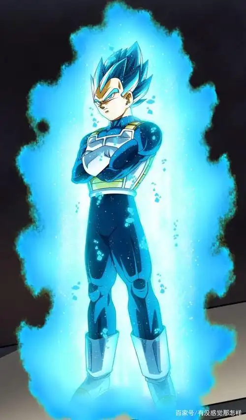 拥有神力量的超级赛亚人贝吉塔