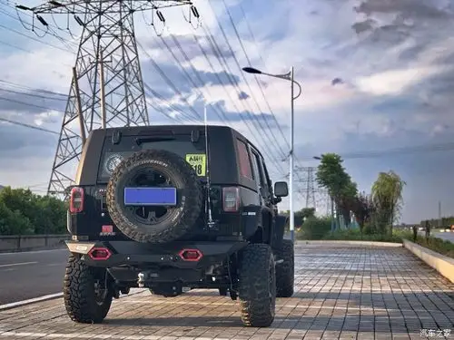 雷神套件2寸升高改装案例丨黑武士篇_北京bj40论坛_汽车之家论坛