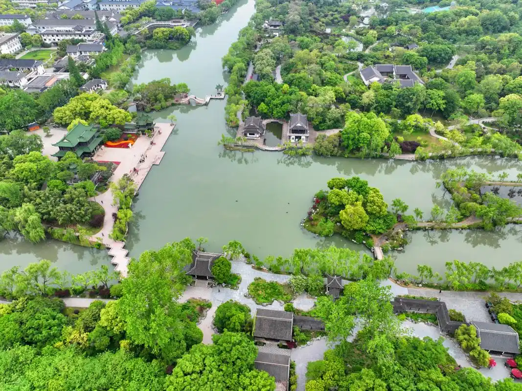 扬州~瘦西湖航拍
