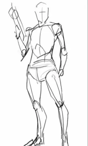 「cg原画插画教程」初学者如何练习人体动态结构?