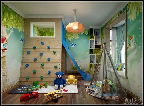 儿童游乐区效果图