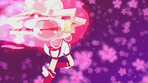 跟椿说出缔结的咒语的时候的变身 自截