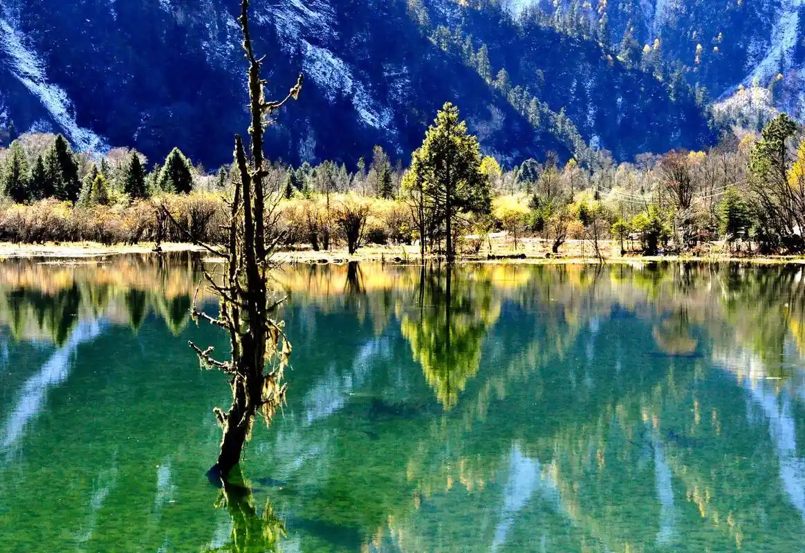 四川毕棚沟图片四川的水