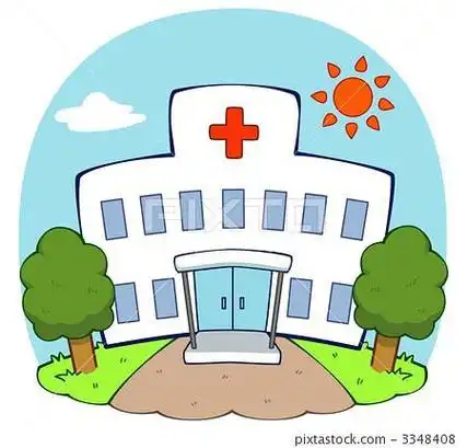 医院的英文单词简笔画 简笔画图片大全-普车都