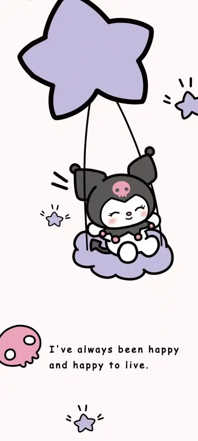 库洛米卡通手机壁纸图