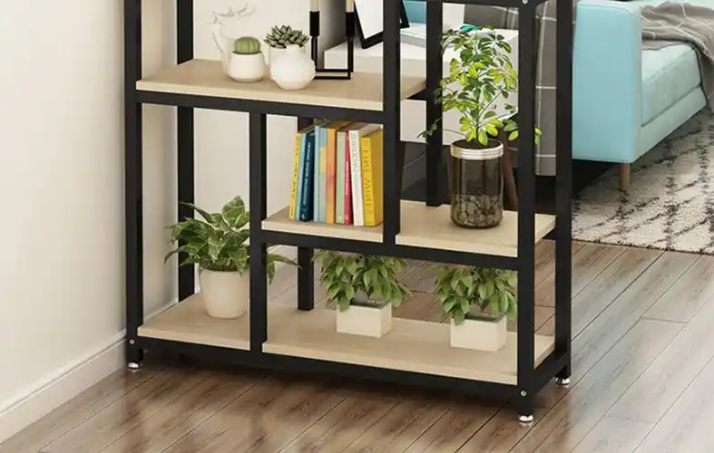 景悟阳台铁艺客厅花架落地式多层花架子花盆架装饰架室内现代简约