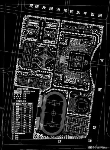 校园规划不知道怎么画?这里全套cad等着你!_景观