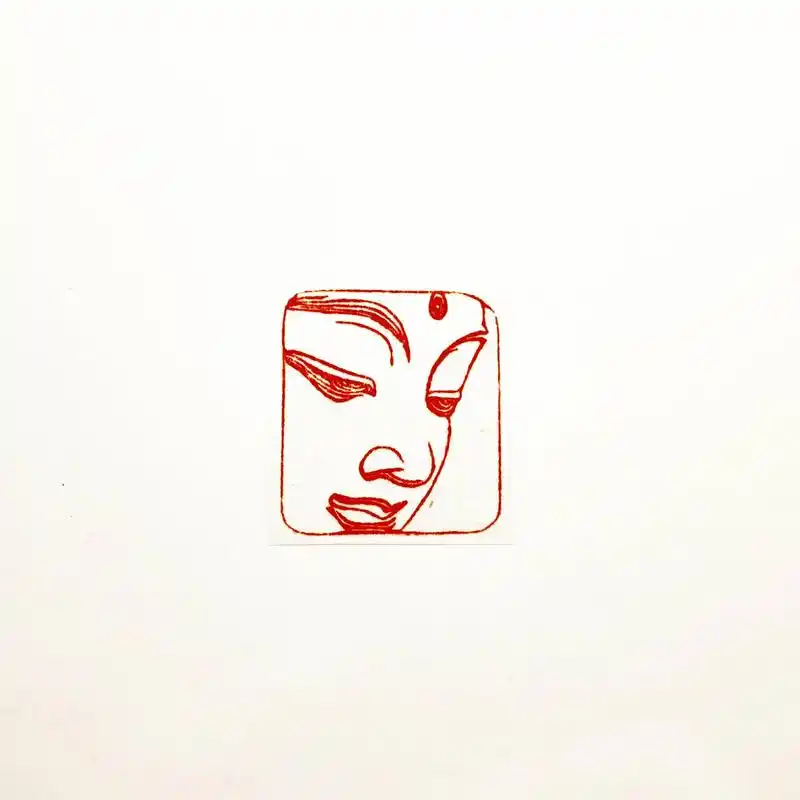 多么精致的五官.#篆刻 #篆刻艺术 #手工 #印章 #创意  - 抖音