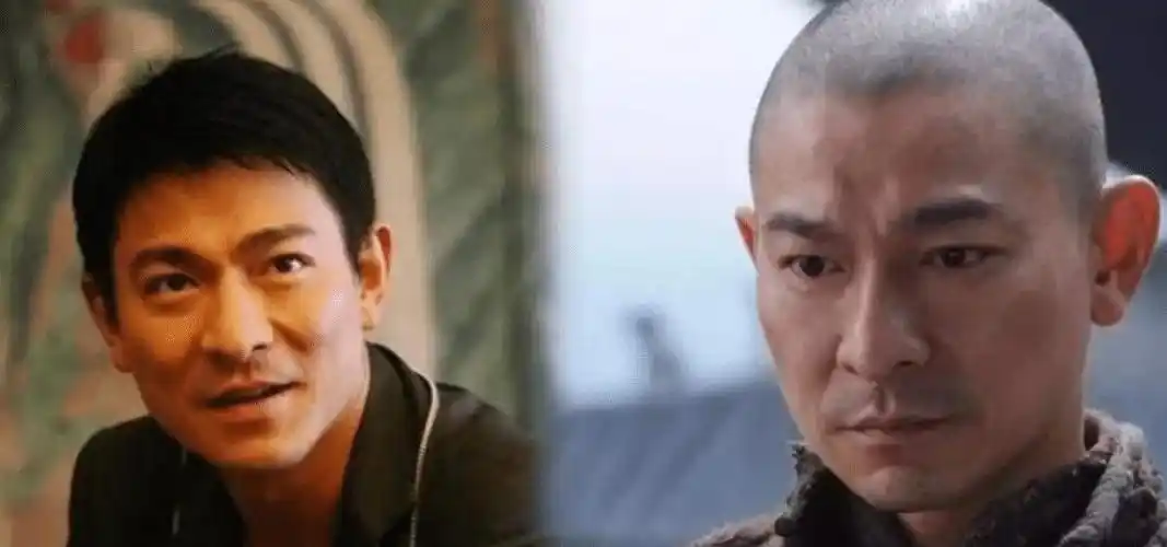 原创男星剃光头鹿晗69分张卫健94分刘德华99分最后一位200分