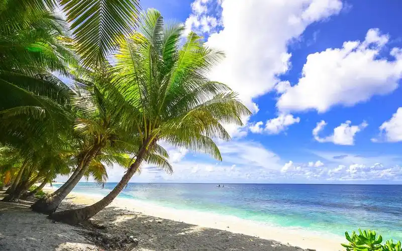 海滩,清爽,高清,清新,海水,自然风光 清凉唯美海滩夏日风光桌面壁纸