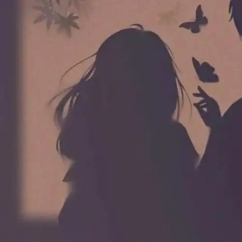 氛围感情头  #头像分享  #文案  #情侣影子  #可爱情侣头像