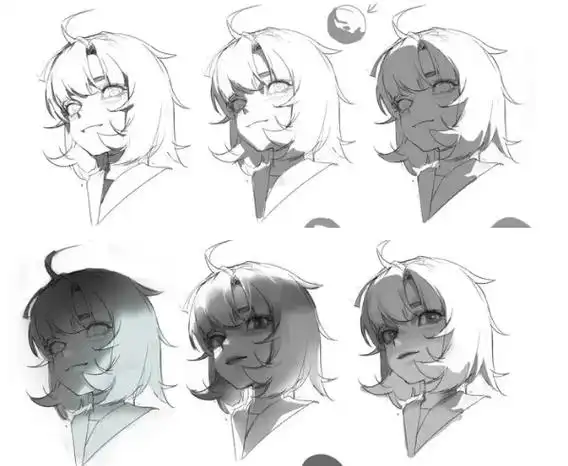 板绘素材光影绘画教程来啦