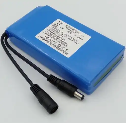 12v3000毫安15557612v锂电池组大容量聚合物10ah锂电瓶12伏户外充电