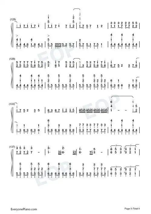 剪刀刺客-刺客伍六七主题曲双手简谱预览8