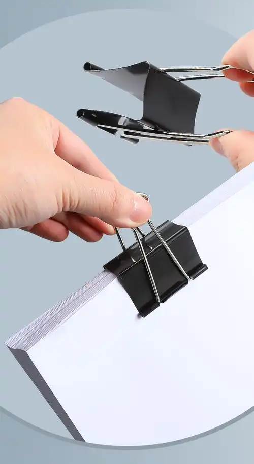 晨光eplus长尾夹大号夹子文具燕尾夹小文件夹子凤尾夹多功能票夹试卷