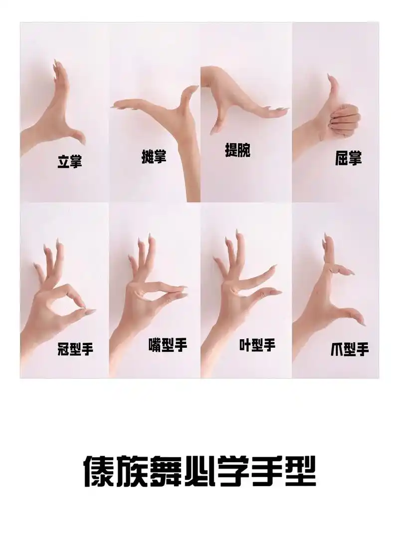 傣族舞必学手型.不会的赶紧收藏起来吧～#傣族舞 #傣族 #傣 - 抖音