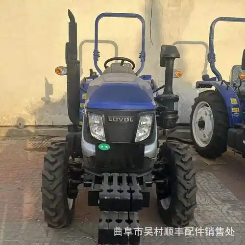 雷沃504高配补贴拖拉机 国四变频发动机 四驱犁田机动力充足-阿里巴巴