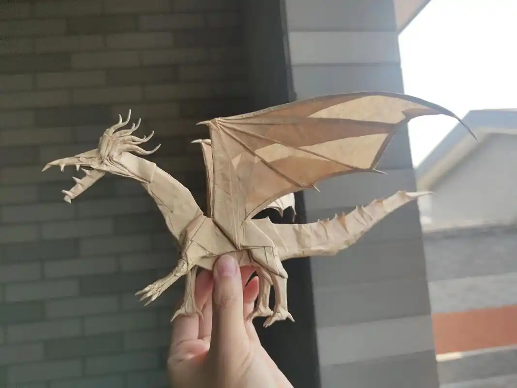 dou 小助手 #手工 #折纸 #古代龙 #神谷哲史 #复 - 抖音