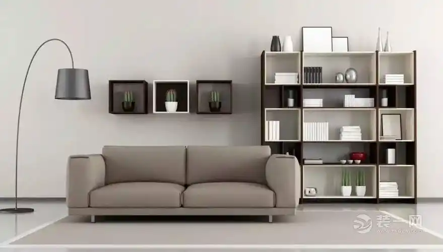 小空间装修收纳技巧之客厅效果图