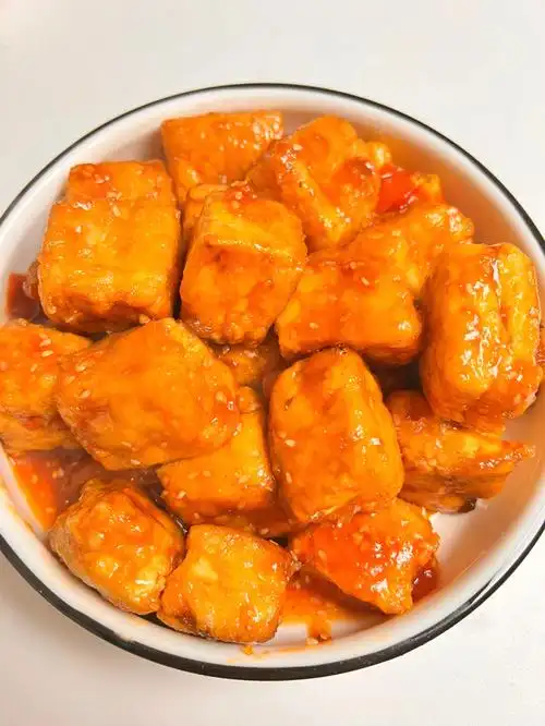 酸甜可口的番茄糖醋脆皮豆腐