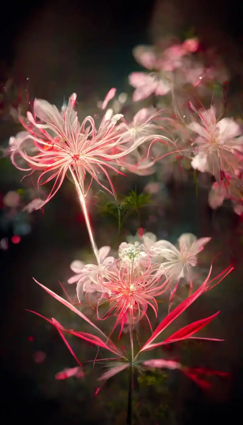 有一种花可遇不可求,它就是曼珠沙华彼岸花,它的花语是 - 抖音