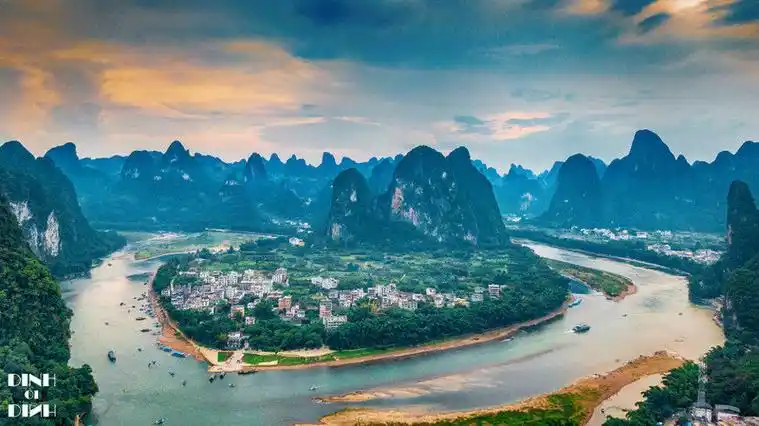 桂林阳朔美景__财经头条