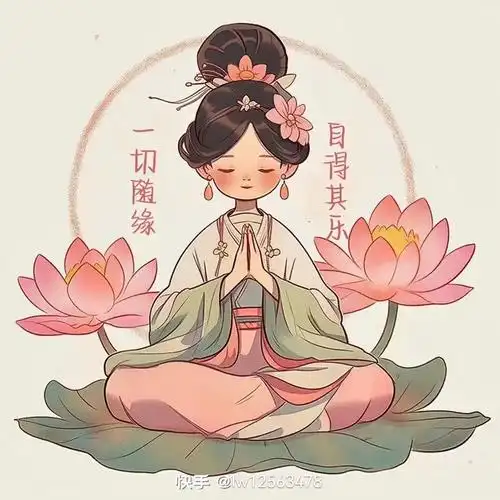 佛系少女头像图片