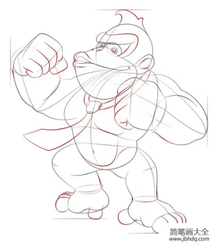如何画大金刚