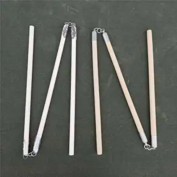 【轻奢高端】三节棍武术三节棍学生表演训练三节棍胶管三节棍白蜡木