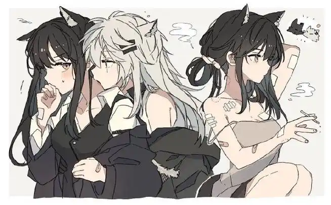 明日方舟##双狼##授权转载