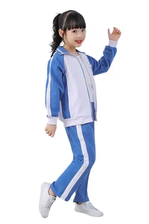 鄂州市校服套装定制中小学生初中男女生夏季短袖上衣秋冬长袖外套