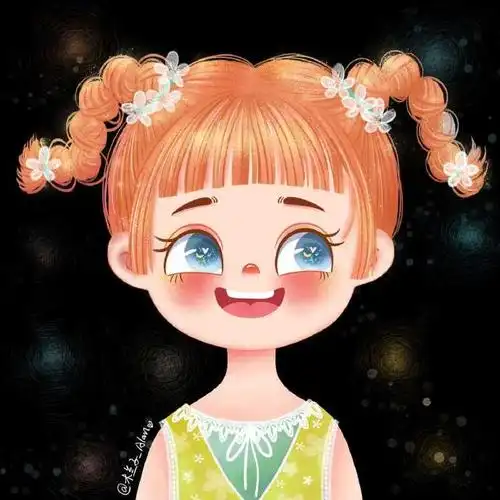 超可爱的小女孩q版头像动漫人物头像q版萌图