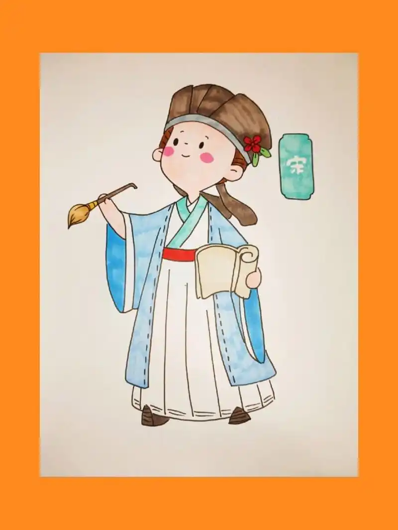 9215宋 卡通人物 94宋朝时候的服饰宋朝的男装大体上沿袭唐代