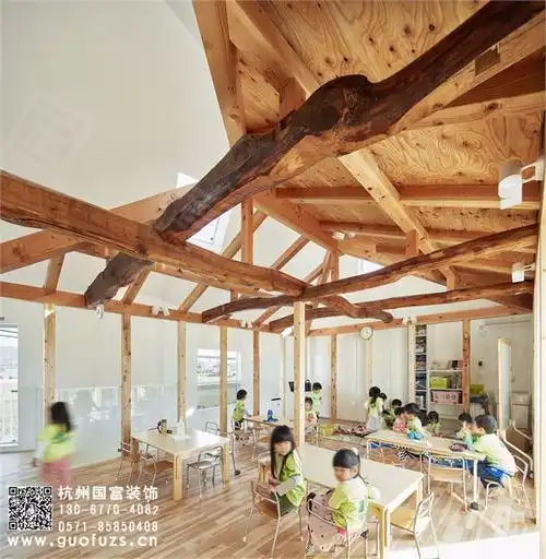 杭州环保艺术幼儿园装修设计案例