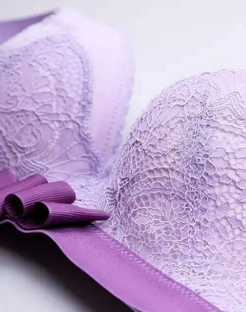 内衣移动端专场无钢圈紫色薰衣草舒适聚拢3/4厚杯文胸mx6493-701_唯品