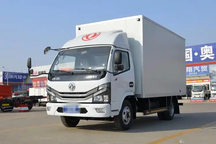 东风多利卡d6m115马力417米国五单排厢式轻卡5挡eq5041xxy7bdfac