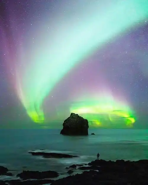 冰岛北极光,来自摄影师horour kristlenifsson.