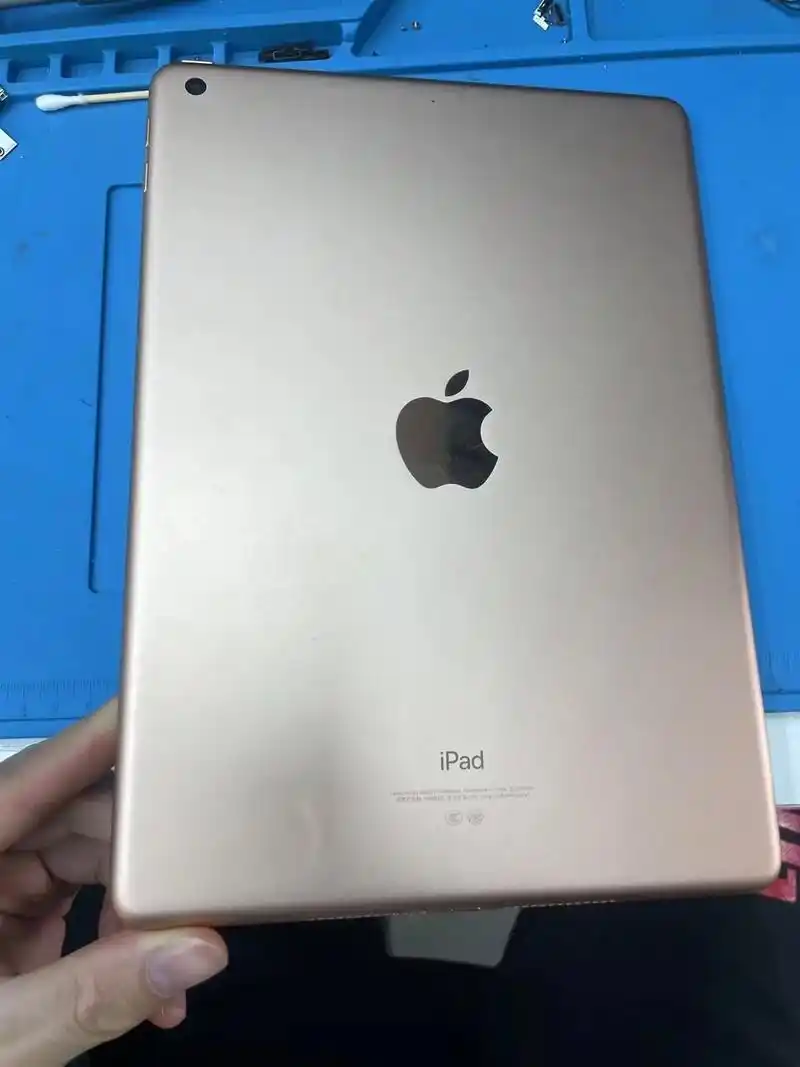 国行ipad6 2018款 128g 玫瑰金色 爱思全绿   - 抖音