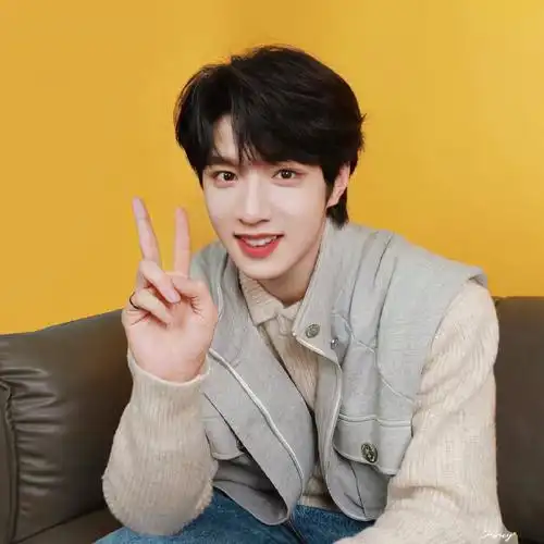 刘耀文灰发比耶自拍##刘耀文比耶怼脸拍