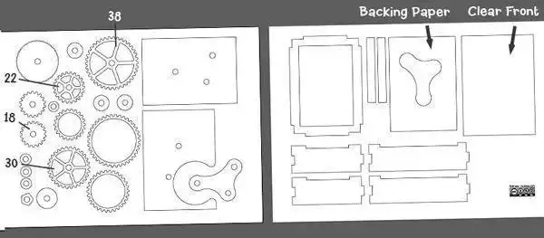 绘制设计木板一张雷宇nova 35(80w)激光切割机一台1.材料清单