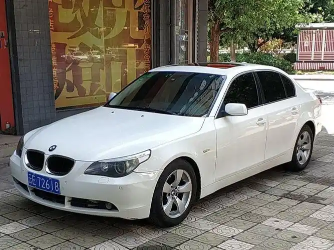 楚雄彝族自治州2005年2月宝马宝马5系2005款525i白色自动档