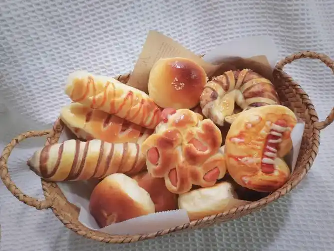 一个面团做不同款式的面包