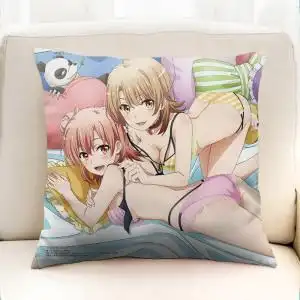 雪之下雪乃抱枕定制我的青春恋爱物语果然有问题一色彩羽八幡靠垫
