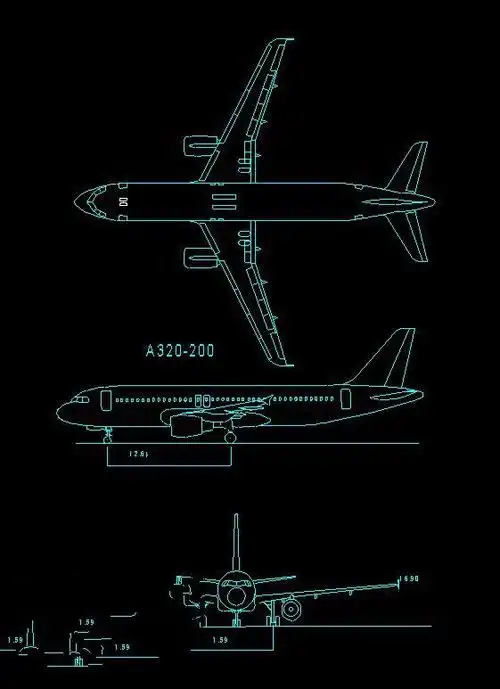 a320(根据二维画三维)