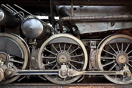 火车头,特写