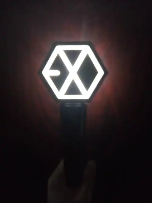exo演唱会官方荧光棒 应援棒 exo官方周边发光棒星球灯