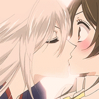 名:牵扯不清的暧昧//动漫亲嘴动态头像,唯美可爱