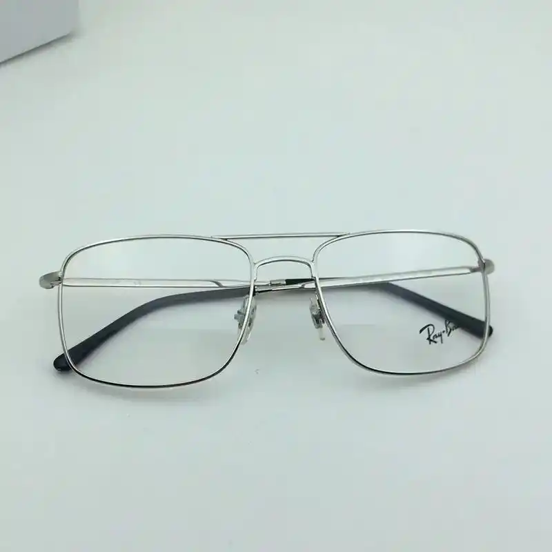 高品质雷朋金属双梁时尚款近视框架眼镜 可配近视 - 抖音