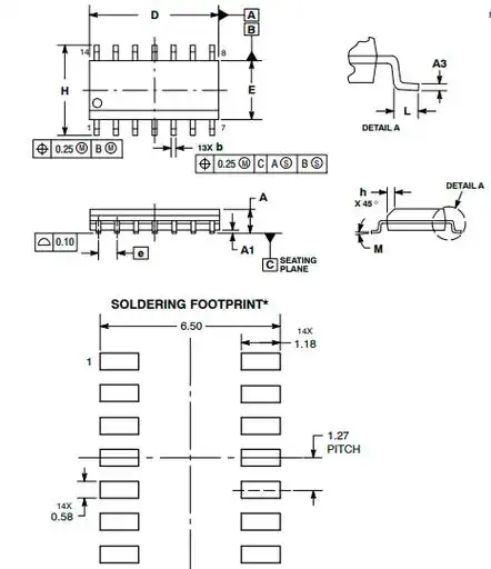 元件封装尺寸图:原理图:引脚图:规格书参数:如需要采购lm224器件,或者